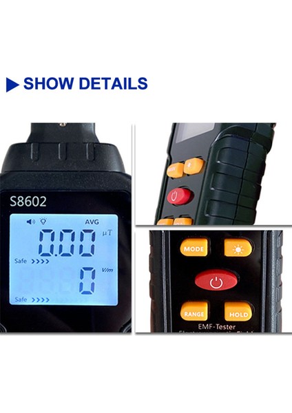 2x 3&#39;ü Radyasyon Dozimetre Sayacı Geiger Emf Metre Otomatik Alarm Gerçek Zamanlı Ölçü Radyasyon Dedektörü Test Cihazı (Yurt Dışından) fırsatları