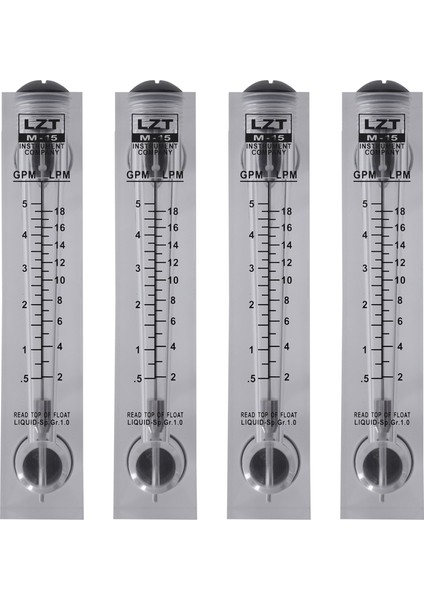 4x 0.5-5 Gpm 2-18 Lpm Su Akış Paneli Montaj Tipi Akış Metni (Yurt Dışından)