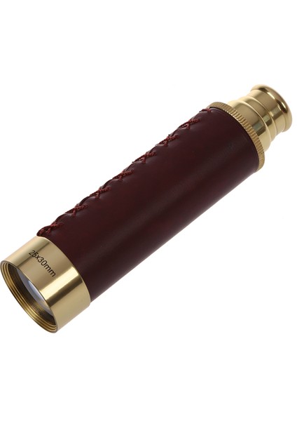 2x Cep Teleskop Pirinç 25X30 Dürbünler Monoküler Teleskop El Teleskop Altın (Yurt Dışından) fiyatları