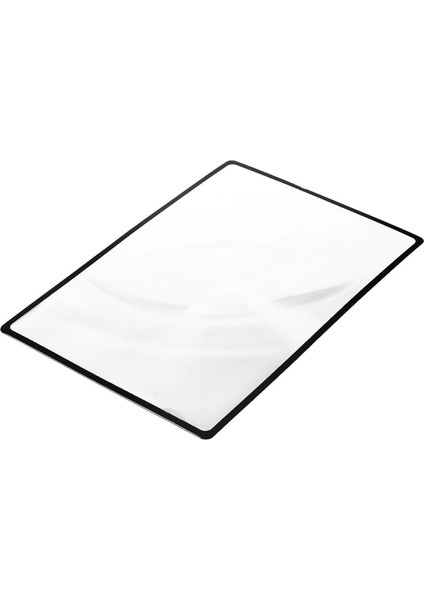 3x Okuma Destek Sayfası Büyüteç Büyüteç Cam 3-Zoom Siyah (Yurt Dışından) fiyatları