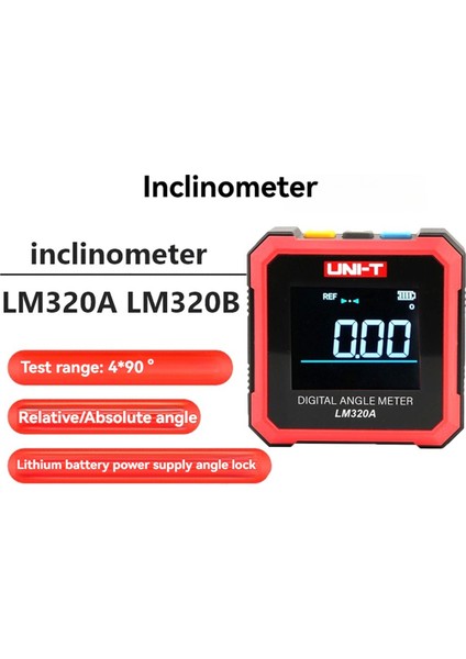 Uni-T Metre Manyetik Daldırma Metre Dijital Prensıce Angrak Ölçüm Aracı Lazer Goniyometre Goniyometre (Yurt Dışından) fırsatları