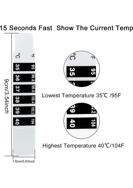 150 Pc Alın Termometre Şeritler Yapıştırıcı Termometre Şeritleri Yeniden Kullanılabilir Termometre Çıkartmaları Renk Değerlendirme Çıkartması (Yurt Dışından) fiyatları