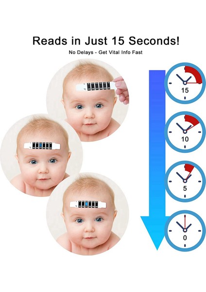150 Pc Alın Termometre Şeritler Yapıştırıcı Termometre Şeritleri Yeniden Kullanılabilir Termometre Çıkartmaları Renk Değerlendirme Çıkartması (Yurt Dışından) modelleri