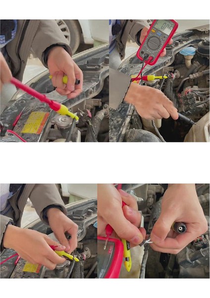 4 Paket Tel Delicilik Probu Yalıtımlı Tel Delicilik Problu Piercing Clip, Otomotiv Devrelerinin Incelemesi (Yurt Dışından) fırsatları