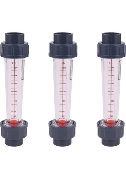 3x Lzs-25 Akış Metre Plastik Tüp Tip 300-3000L/S Su Rotametre Sıvı Flowmeteter Ölçüm Aletleri Kimyasal Işık Için (Yurt Dışından)