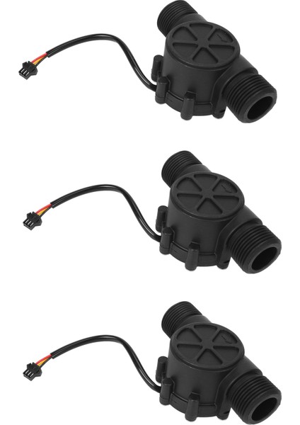 3pcs Su Akış Sensörü DN25 DC3.5-24V 1 Inç 2-100L/DK Salon Akış Pompası Su Pompası Isıtıcı Akış Ölçer Anahtarı Sayacı (Yurt Dışından)