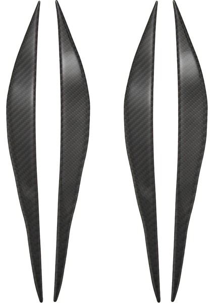 5x Karbon Fiber Far Göz Kapakları Trim, Far Kaş Kapağı Kapak Bmw 3 Serisi F30 320I 325I 316I (Yurt Dışından) modelleri