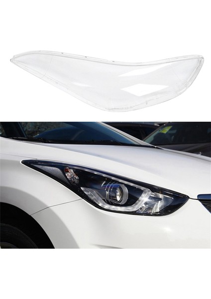 2x Araba Ön Far Lens Arabası Değiştirme Hyundai Elantra Için Otomatik Kabuk Kapağı 2012-2016 (Yurt Dışından) fiyatları