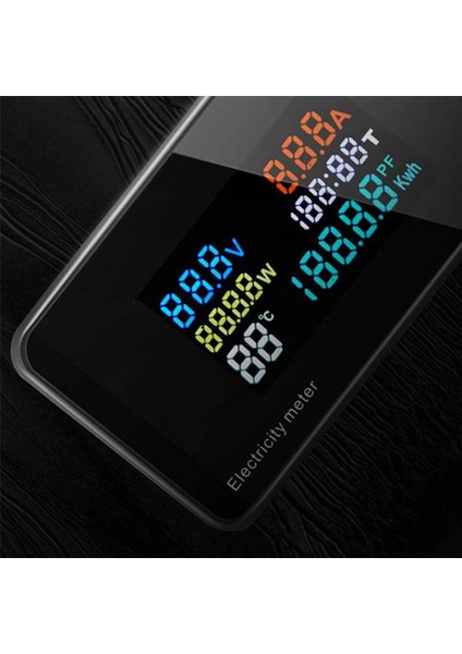 2x Ac 50-300V Voltmetre Ammetre Kws Powers Enerji Ölçer LED Dijital Ac Wattmetre Elektrik Ölçer (Yurt Dışından) fırsatları