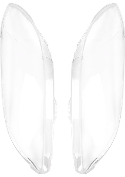 1 Çift Araba Sol ve Sağ Ön Far Kapağı Su Geçirmez Açık Far Lens Kabuğu Kapağı, Mazda Için 3 2006-2012 (Yurt Dışından)