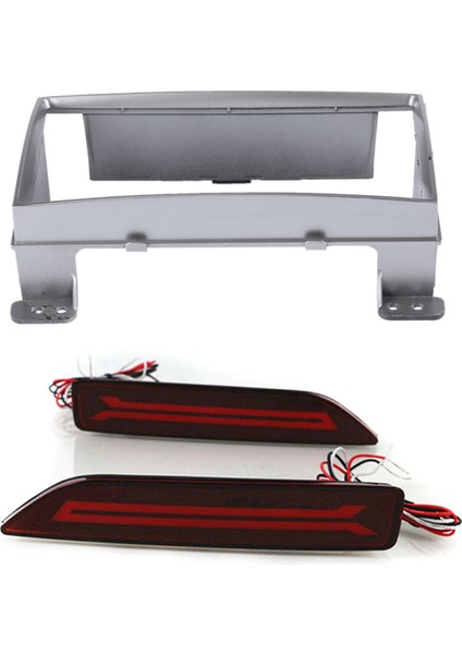Honda Crv Cr-V Için 2pcs 2008 2009 Hyundai I-20 I20 I 20 2008+ Için LED Arka Tampon Işığı ve 1set Radyo Fasyası 2 Din (Yurt Dışından)