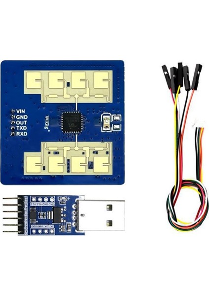 Yeni LD2411S Akıllı Ev 5V 50MA Yüksek Performans 24GHZ Hareket / Mini Hareket Insan Algılama Mesafesi Sensörü Modülü (Yurt Dışından)