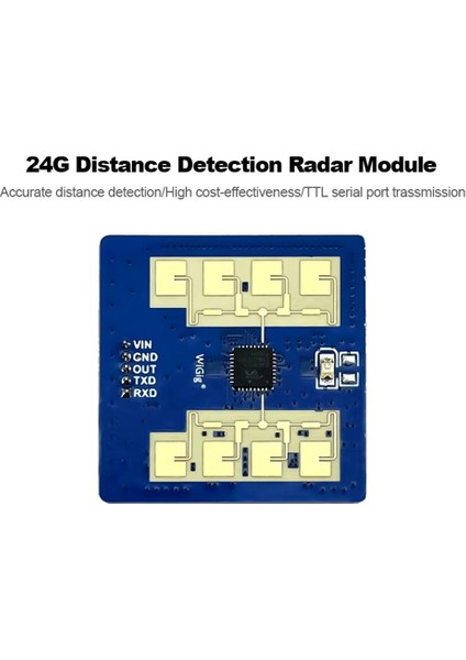 Yeni LD2411S Akıllı Ev 5V 50MA Yüksek Performans 24GHZ Hareket / Mini Hareket Insan Algılama Mesafesi Sensörü Modülü (Yurt Dışından) modelleri