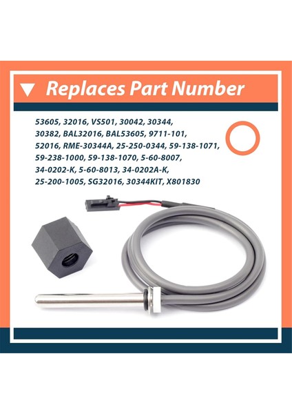 Balboa Spa Isıtıcı M7 Sistemi Için Sıcak Küvet Sensörü 24 Inç Kablo Sıcaklığı/yüksek Limitli Sıcak Küvet Sensörü 30042 30382 Için Değiştirilir (Yurt Dışından) modelleri
