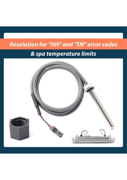 Balboa Spa Isıtıcı M7 Sistemi Için Sıcak Küvet Sensörü 24 Inç Kablo Sıcaklığı/yüksek Limitli Sıcak Küvet Sensörü 30042 30382 Için Değiştirilir (Yurt Dışından) fırsatları