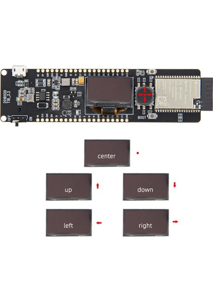 Ttgo T-Kontrolör ESP32 Organik Işık Yıkan Diyotlu Geliştirme Kurulu (Yurt Dışından) indirimleri