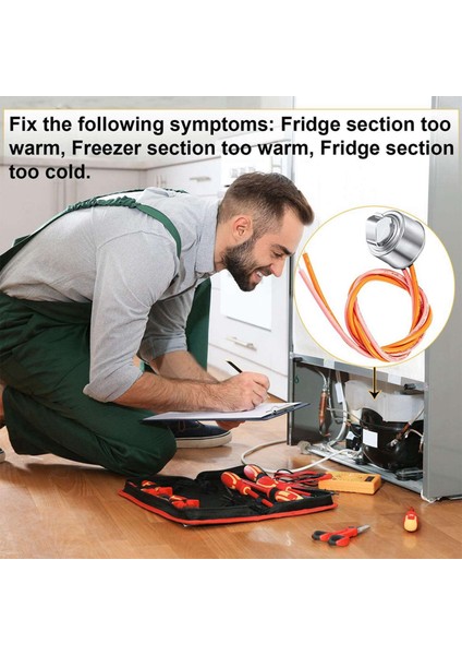 4 Pcs WR55X10025 Buzdolabı Sıcaklık Sensörü 914093, WR50X10068 Ge Buzdolapları Için Termostat Yetiştirin (Yurt Dışından) indirimleri