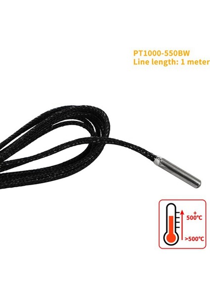 PT1000 Sıcaklık Sensörü Probu, 3D Yazıcı Sıcaklık Probu, Sıcaklık Prob Direnç, Platin Termal Sensör (Yurt Dışından) modelleri