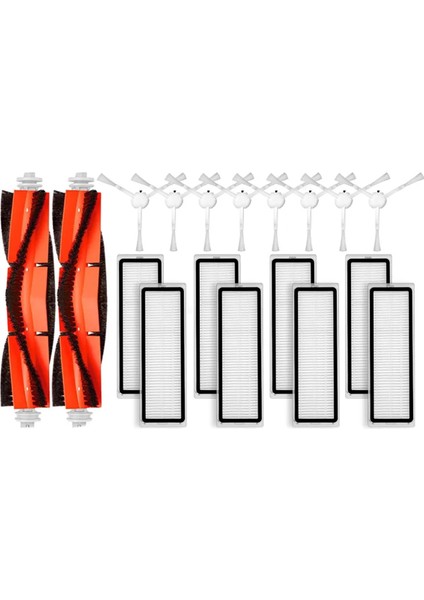 Xiaomi Mijia 1c 2c 1t Için, Dreame F9, STYTJ01ZHM Yedek Parçalar Aksesuarlar Ana Yan Fırça Hepa Filtreleri (Yurt Dışından)