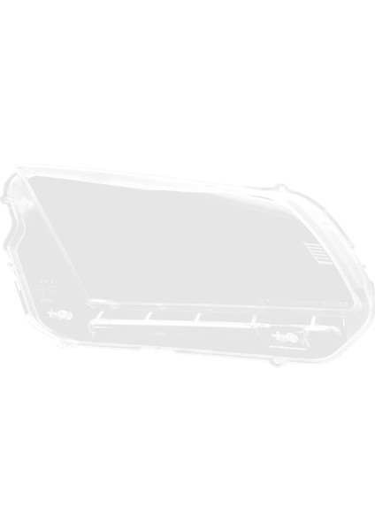 Araba Far Kabuk Lambası Gölgesi Şeffaf Lens Kapak Ford Mustang 2010-2013 Için Far Kapağı (Yurt Dışından)