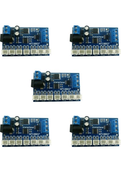 5x 7 Kanal RS485 Ntc Sıcaklık Sensörü Ölçüm Modbus Rtu Kağıtsız Kaydedi Plc NT18B07 (Yurt Dışından)