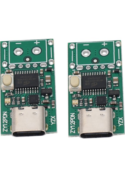 3x Usb-C Pd2.0/3.0-Dc Dönüştürücü Güç Kaynağı Modülü Yasası Hızlı Şarj Tetikleme Anketi Dedektörü Test Cihazı (ZY12PDN) (Yurt Dışından)