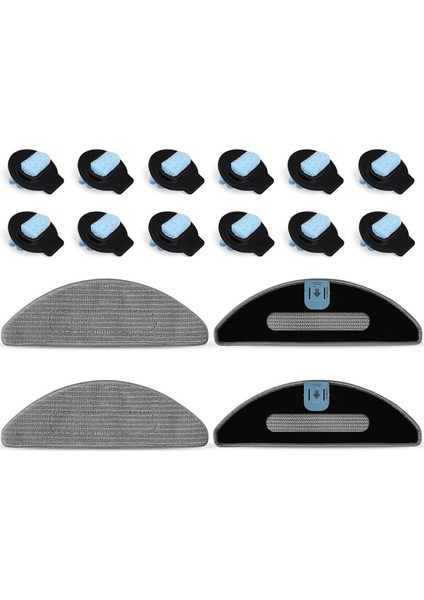 Irobot Roomba Combo I8+ / I8 / Combo J5 / Combo J5+ / Combo I5 / Combo I5+ Robot Yıkanabilir Paspası ve Su Çekirdek Filtreleri (Yurt Dışından)