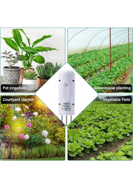 Zigbee Bitki Monitörü Açık Toprak Sıcaklık Ölçer Nem Nem Test Cihazı Bahçe Otomasyonu Sulama Tuka Dedektörü (Yurt Dışından) modelleri