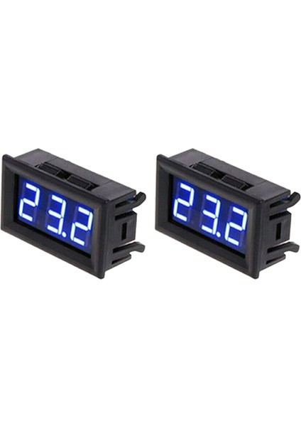 2x Dc 12V LED Dijital Ekran Termometresi -50- 110 Celsius Araç Metre Sıcaklık Aracı (Yurt Dışından)
