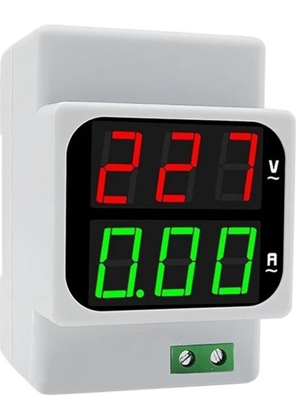 Dijital Çift Ekran Voltaj Amper Metre AC1-120A 50-500V LED Dijital Voltaj ve Akım Hertz Metre (Yurt Dışından)