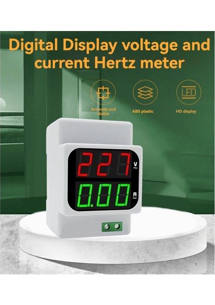 Dijital Çift Ekran Voltaj Amper Metre AC1-120A 50-500V LED Dijital Voltaj ve Akım Hertz Metre (Yurt Dışından) modelleri