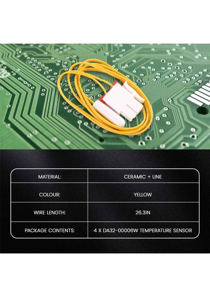 4pcs DA32-00006W Buzdolabı Buzdolabı Samsung AP41336842 DA32-10105R Için Sıcaklık Sensörü Değiştirme Termostatı (Yurt Dışından) fiyatları