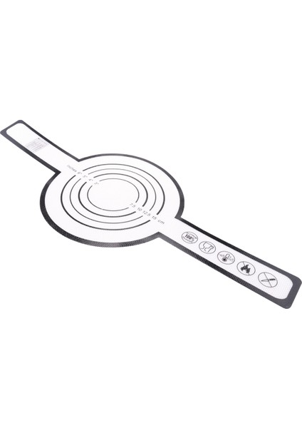 Hollandalı Fırın Için Silikon Pişirme Matlaması Ekmek Pişirme Uzun Saplı Yapışmaz Pişirme Mat 8.3inç Yeniden Kullanılabilir Çarpılar Siyah (Yurt Dışından) fiyatları