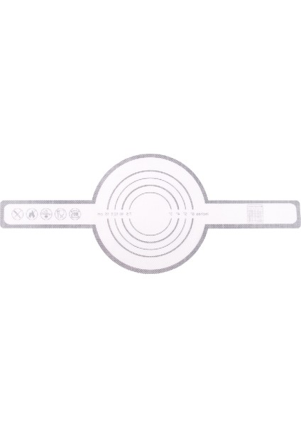 Hollandalı Fırın Için Silikon Pişirme Matlaması Ekmek Pişirme Uzun Saplı Yapışmaz Pişirme Mat 8.3inç Yeniden Kullanılabilir Çarpılar Siyah (Yurt Dışından) fırsatları