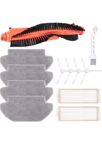 Xiaomi Mi Robot Vakum Mop 2s/mop Pro/mop P/robot Vakum S12/S10 EU/STYJ02YM Ana Yan Fırça Hepa Filtre Mop Kumaş (Yurt Dışından) modelleri