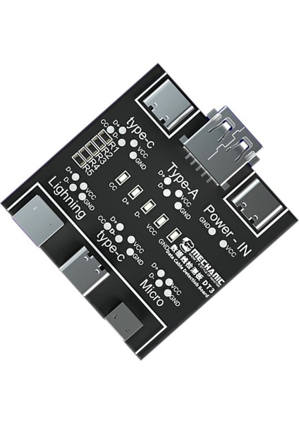 2x Dt3 Veri Kablo Algılama Kart Ios Için USB Kablo Test Cihazı Android Tip-C Kısa Devre Açma-Kapma Test Kartı Aracı (Yurt Dışından) fiyatları