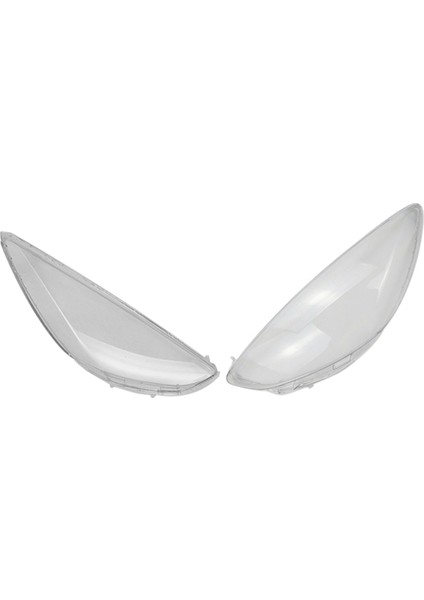 2x Araç Sağ Far Kabuk Lambası Gölgesi Şeffaf Kapak Far Cam Far Lens Kapağı Mazda 2 2007-2012 (Yurt Dışından) modelleri