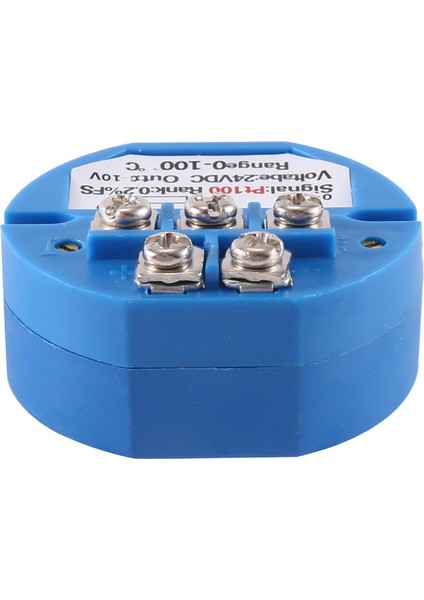 10X PT100 Türe 0-10V 0-100 Derece Rtd Giriş 0-10 Bir Çıkış DC24V Termal Direnç Sıcaklığı Verici (Yurt Dışından) indirimleri