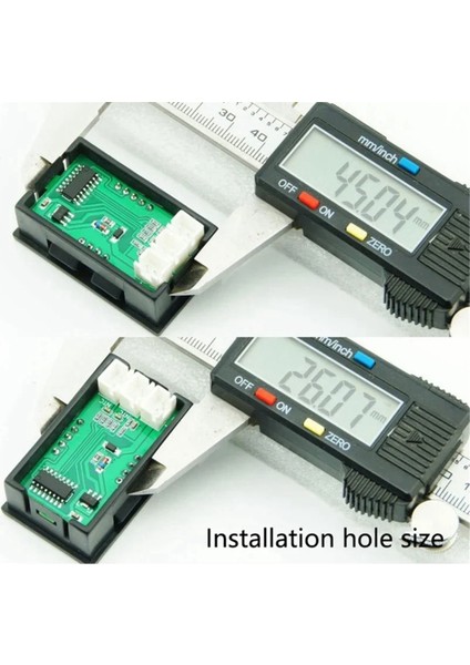 Mini Doğru Akım 4-28V Dijital Termometre Çift Ekran Dedektörleri Snowmobile Mum Sıcaklığı Araç Termometresi B (Yurt Dışından) fiyatları