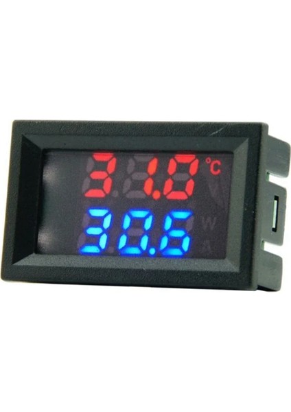 Mini Doğru Akım 4-28V Dijital Termometre Çift Ekran Dedektörleri Snowmobile Mum Sıcaklığı Araç Termometresi B (Yurt Dışından) indirimleri