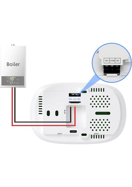 Tuya Wıfı Gaz Kafa Termostat Isıtma/soğutma Su Gazı Kazan Sıcaklık Kontrolörü Alexa Google Için Düşük Güç (Yurt Dışından) fiyatları