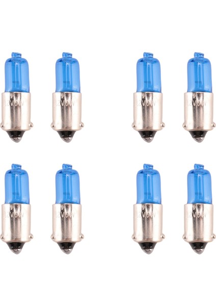 8x H6W BAX9S 6W Beyaz Xenon Araba Yan Işaretçisi Park Lambası 12V 5000K (Yurt Dışından)