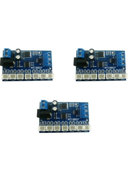 3x 7 Kanal RS485 Ntc Sıcaklık Sensörü Ölçüm Modbus Rtu Kağıtsız Kaydedi Plc NT18B07 (Yurt Dışından)