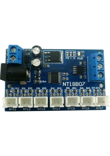 3x 7 Kanal RS485 Ntc Sıcaklık Sensörü Ölçüm Modbus Rtu Kağıtsız Kaydedi Plc NT18B07 (Yurt Dışından) fiyatları