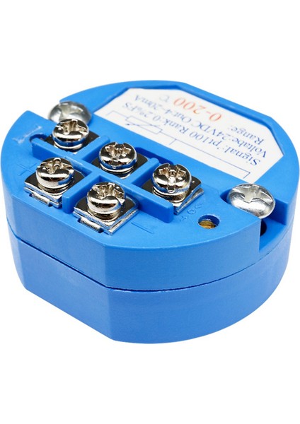 PT100 0-200 Derece Sıcaklık Algılama Verici 4-20MA Çıkış Kafası Monte Sıcaklık Verici (Yurt Dışından) fiyatları