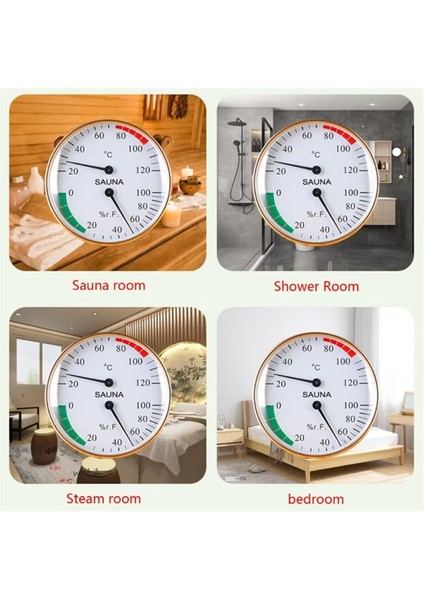 Sauna Odası 2 Arada 1 Termometre Higrometre Iç Mekan Nem Sıcaklık Ölçer Banyo Için Ter Seamer Odası (Yurt Dışından) indirimleri