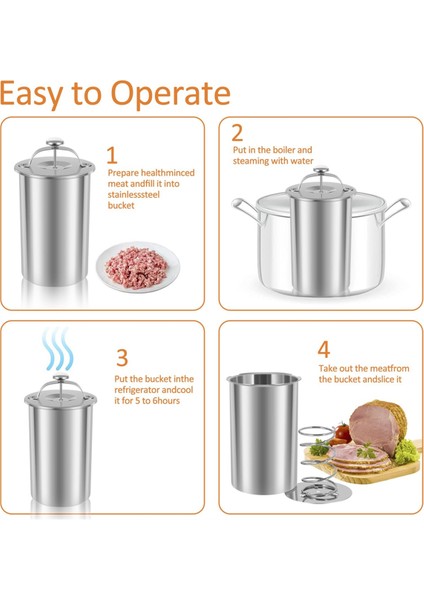Et Pres Ocak 304 -Staınless Çelik Ham Basın Maker Çok Fonksiyonlu Yuvarlak Şekli Ev Yapımı Deli Et Pres Işaret Makinesi (Yurt Dışından) fırsatları
