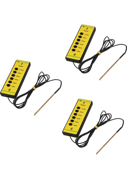 3x Çit Voltaj Test Cihazı Çiftlik Eskrim Elektrikli Güneş Enerjisi (Yurt Dışından)