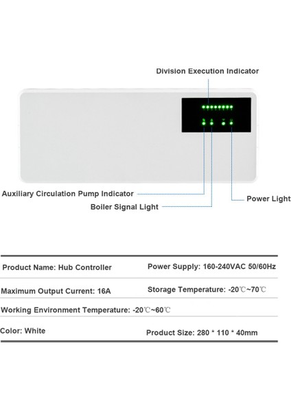 8 Kanal Konsantratörü Hub Kontrolör Elektrikli Isıtma Sistemi Sıcaklık Denetleyicisi Için Elektrik Valf Kontrol Kutusu (Yurt Dışından) fırsatları