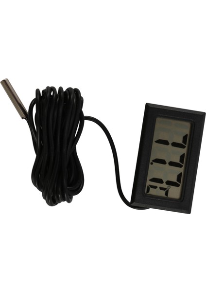 2x Termometre Dijital LCD -40 Derece Celsius + 110 Derece Celsius Sıcaklık Ölçüm Aleti Sıcaklık Göstergesi (Yurt Dışından) fiyatları